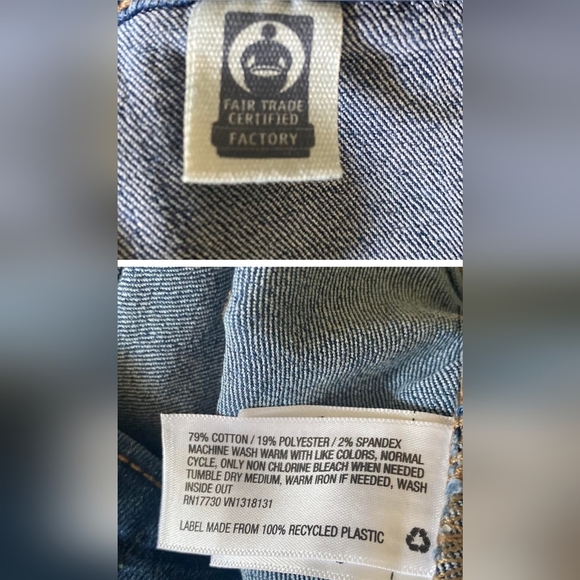 Wild fable highest Rise Jean Shorts Size 12 - Picture 4 of 6